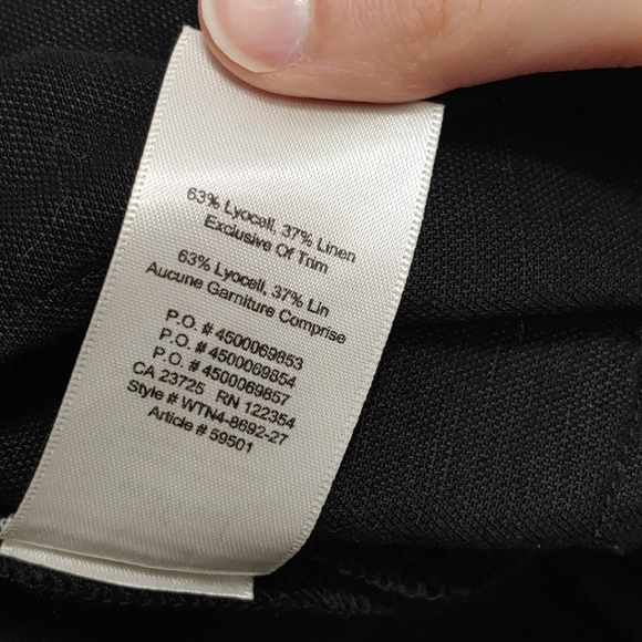 Aritzia Wilfred Astere Linen Wrap Dress - Picture 5 of 6